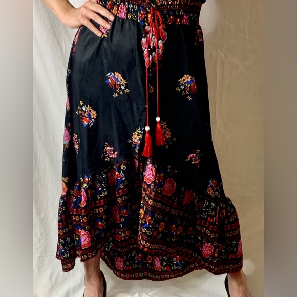 SPANISH🇪🇸 SILK DRESS - Picture 5 of 10